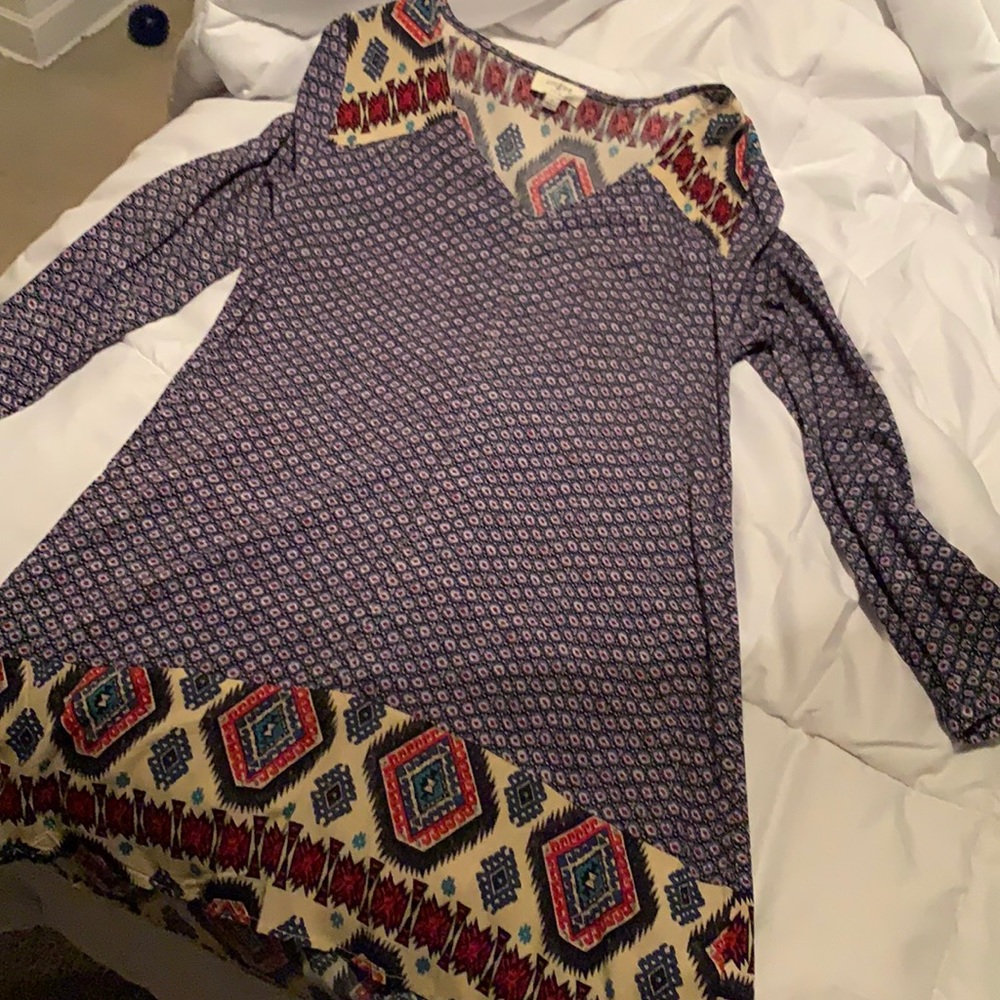 Boho chic dress! Looks so cute on!